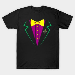 Mardi Gras Tux Shirt T-Shirt